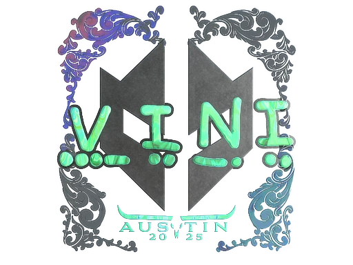 VINI (Holo) | Austin 2025 sticker