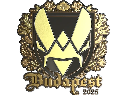 Vitality (Gold) | Budapest 2025 sticker