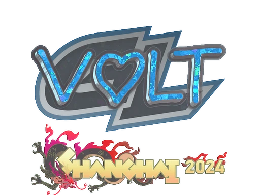 volt (Glitter) | Shanghai 2024 sticker