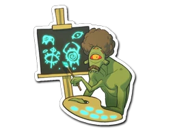 Vortigaunt the Painter sticker