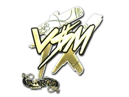 v$m (Gold) | Paris 2023 sticker