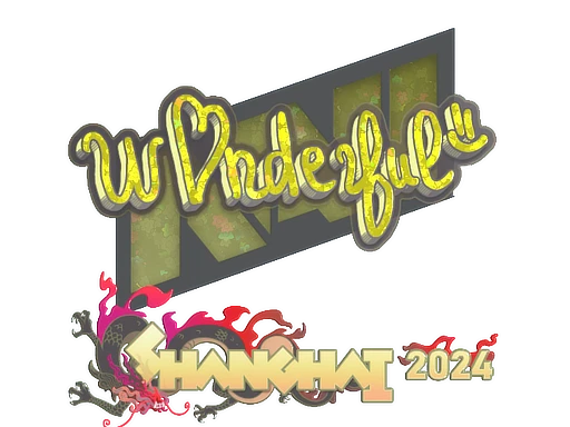 w0nderful (Glitter) | Shanghai 2024 sticker