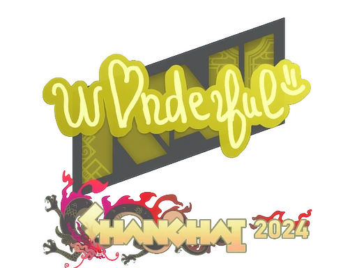 w0nderful | Shanghai 2024 sticker