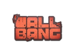 Wallbang sticker