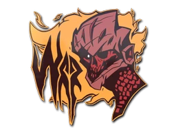 War sticker