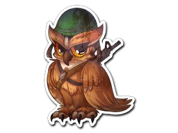 Warowl sticker