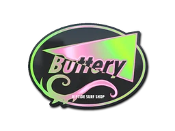 Watermelon Buttery sticker