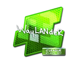 wayLander (Foil) | Atlanta 2017 sticker