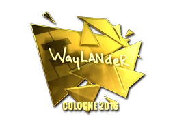 wayLander (Gold) | Cologne 2016 sticker