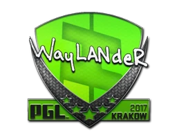 wayLander | Krakow 2017 sticker