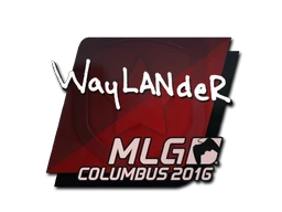 wayLander | MLG Columbus 2016 sticker