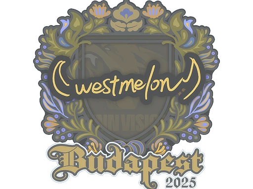 westmelon | Budapest 2025 sticker
