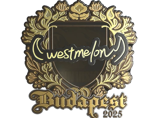 westmelon (Gold) | Budapest 2025 sticker