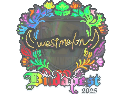 westmelon (Holo) | Budapest 2025 sticker