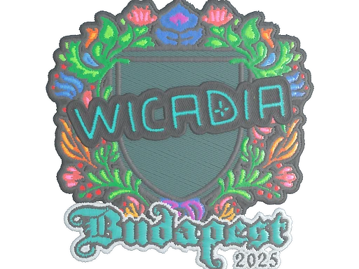 Wicadia (Embroidered) | Budapest 2025 sticker
