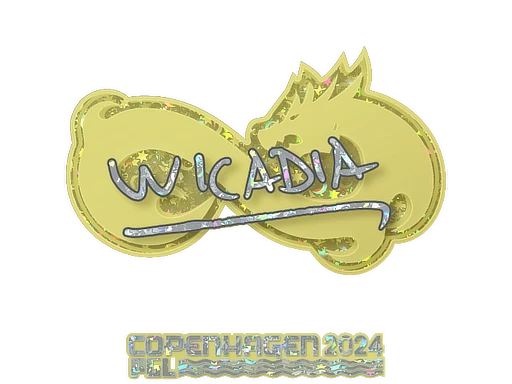 Wicadia (Glitter) | Copenhagen 2024 sticker