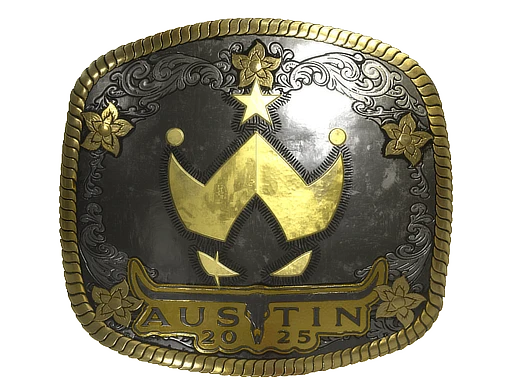 Wildcard (Gold) | Austin 2025 sticker