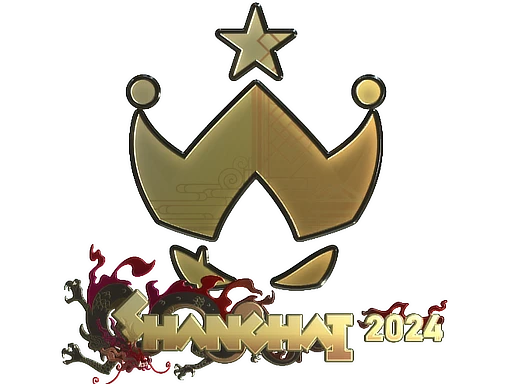 Wildcard (Gold) | Shanghai 2024 sticker