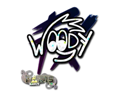 WOOD7 (Glitter) | Paris 2023 sticker