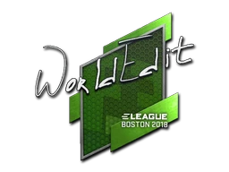 WorldEdit | Boston 2018 sticker