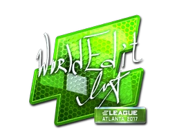 WorldEdit (Foil) | Atlanta 2017 sticker