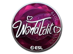 WorldEdit (Foil) | Katowice 2019 sticker