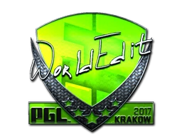 WorldEdit (Foil) | Krakow 2017 sticker