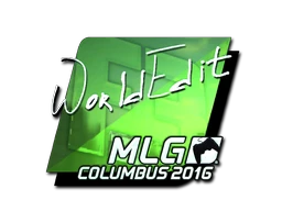 WorldEdit (Foil) | MLG Columbus 2016 sticker