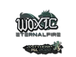 woxic | Antwerp 2022 sticker