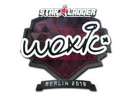 woxic (Foil) | Berlin 2019 sticker