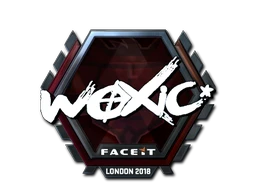 woxic (Foil) | London 2018 sticker