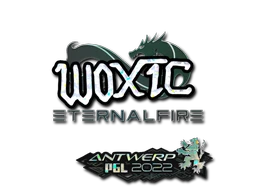 woxic (Glitter) | Antwerp 2022 sticker