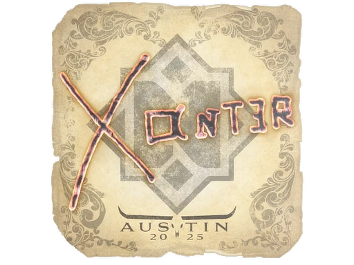 Xant3r | Austin 2025 sticker