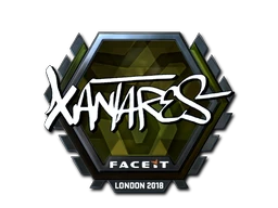 XANTARES (Foil) | London 2018 sticker