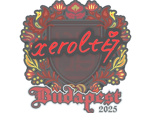 xerolte | Budapest 2025 sticker