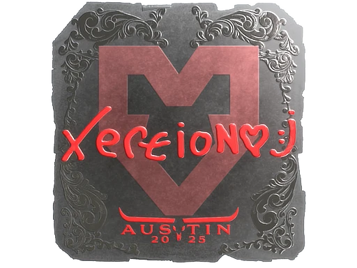 xertioN (Foil) | Austin 2025 sticker