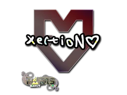 xertioN (Glitter) | Paris 2023 sticker