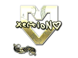 xertioN (Gold) | Paris 2023 sticker