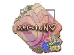 xertioN (Holo) | Rio 2022 sticker