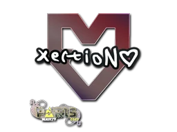 xertioN | Paris 2023 sticker