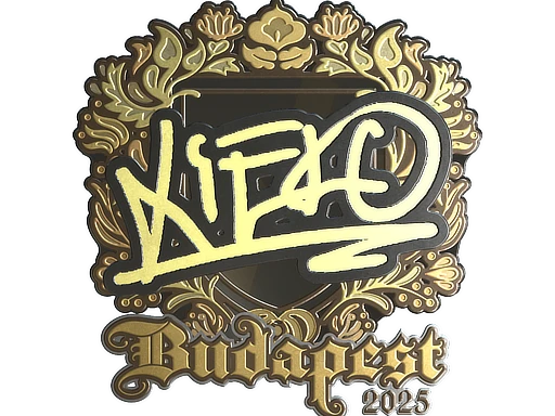 xiELO (Gold) | Budapest 2025 sticker