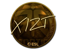 Xizt (Gold) | Katowice 2019 sticker