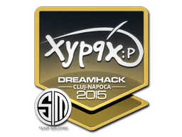 Xyp9x | Cluj-Napoca 2015 sticker