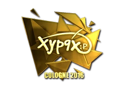 Xyp9x (Gold) | Cologne 2016 sticker