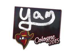 yam | Cologne 2015 sticker