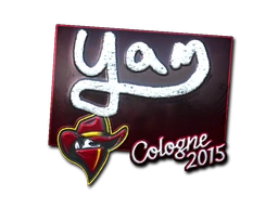yam (Foil) | Cologne 2015 sticker