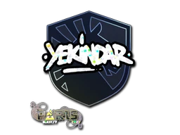 YEKINDAR (Glitter) | Paris 2023 sticker