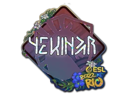 YEKINDAR (Glitter) | Rio 2022 sticker