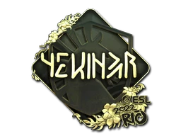 YEKINDAR (Gold) | Rio 2022 sticker