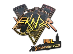 YEKINDAR (Holo) | Stockholm 2021 sticker